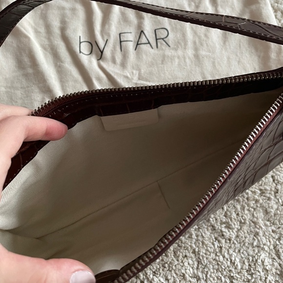 by far rachel bag brown color brand new shoulder bag - Picture 3 of 8